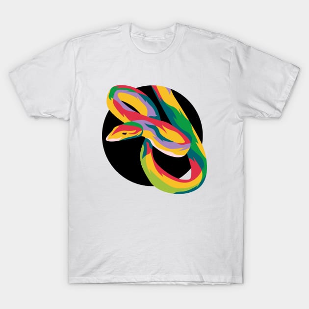 Snake Hole T-Shirt by ipxi7_